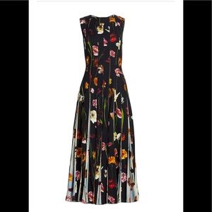 Oscar de la Renta floral dress